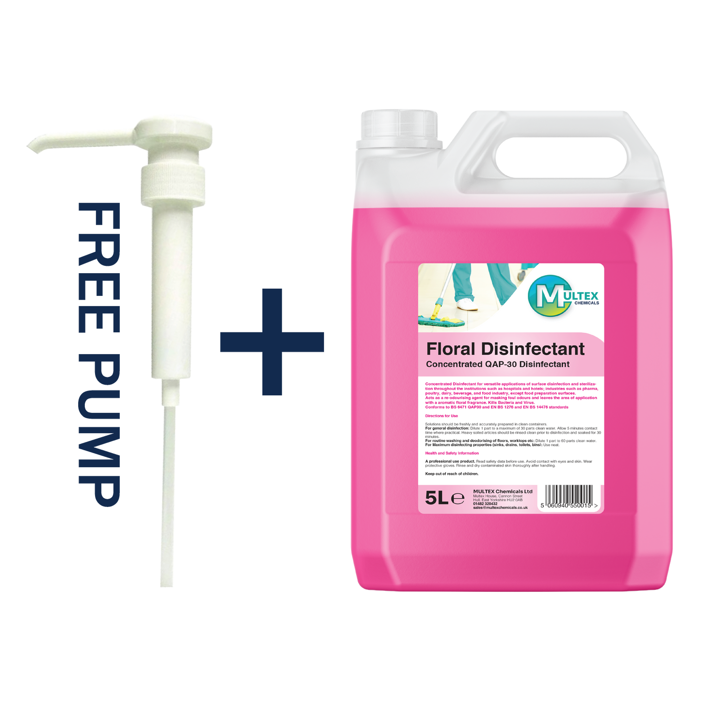Floral Disinfectant Concentrate 5L