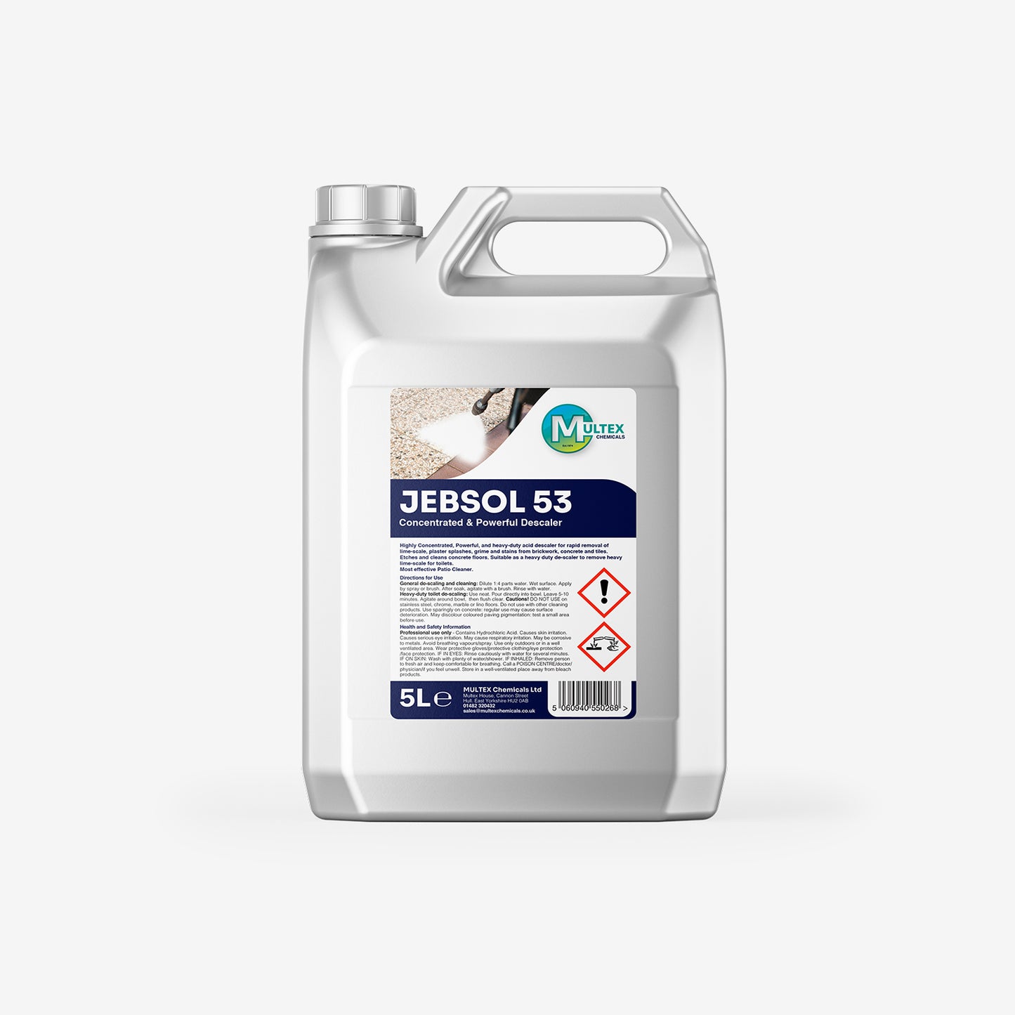 Jebsol 53 Powerful Descaler Concentrate 5L