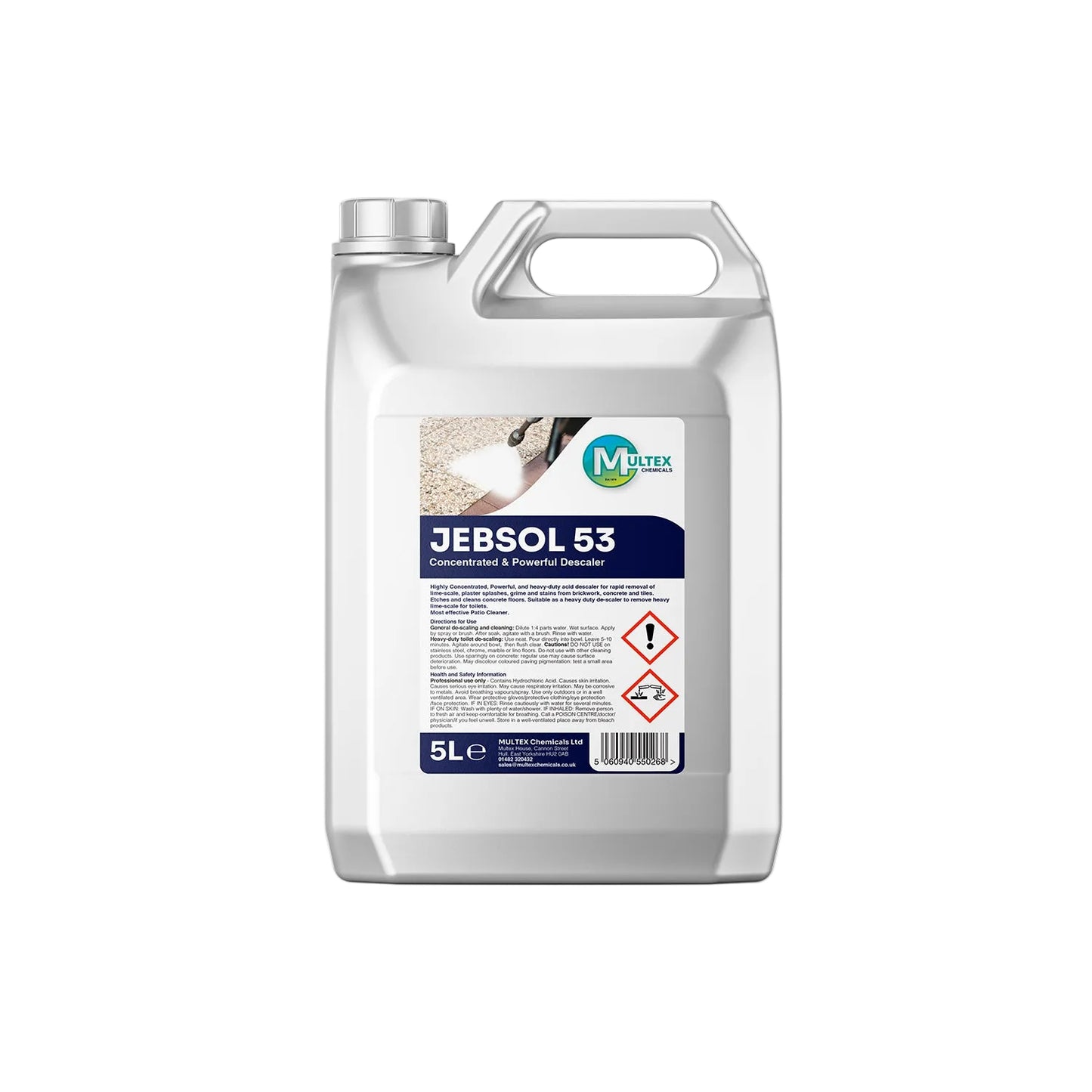 Jebsol 53 Powerful Descaler Concentrate 5L