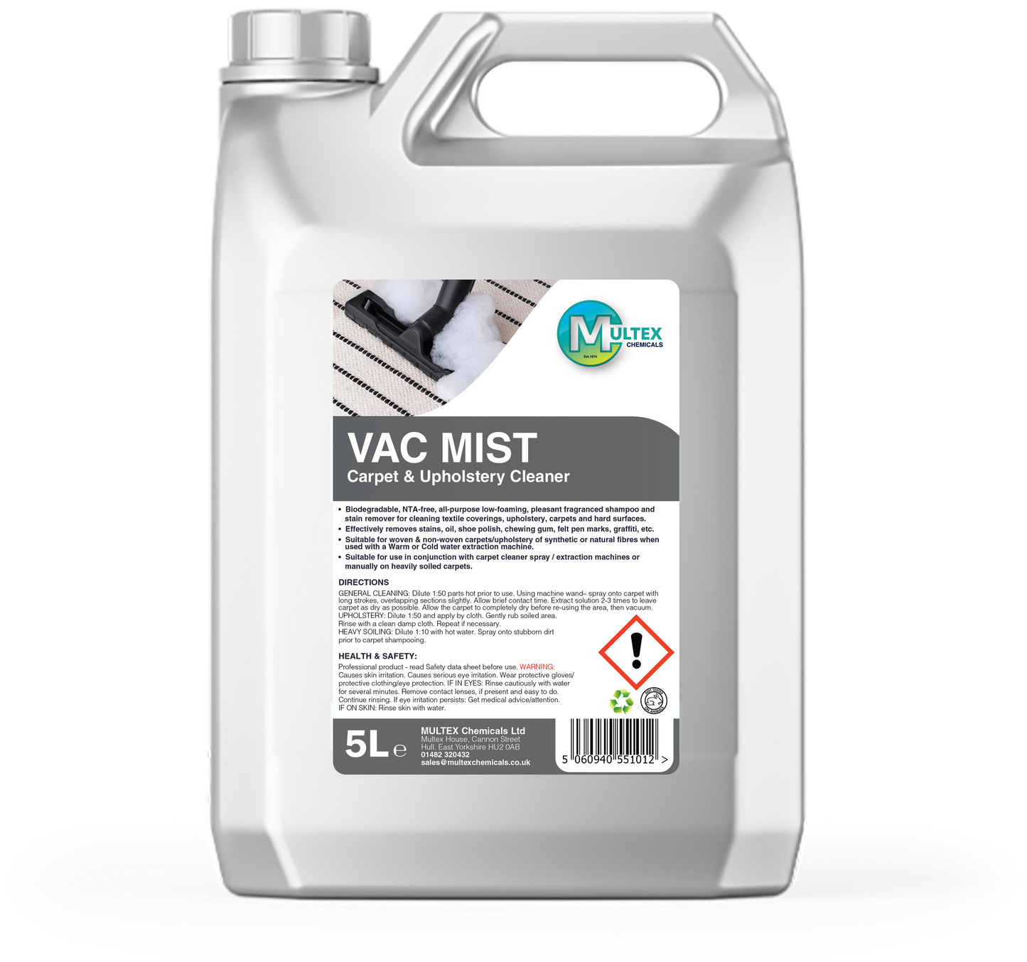 Vac Mist Concentrate 5L