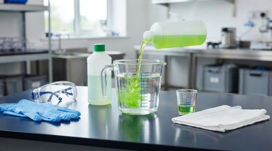 Cleaning Chemical Dilution Ratio Chart: Measure Concentrates Accurately