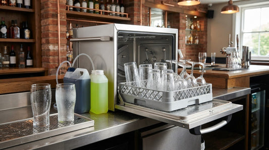 Glass Wash Detergent for Pub Glassware and Glasswasher Care