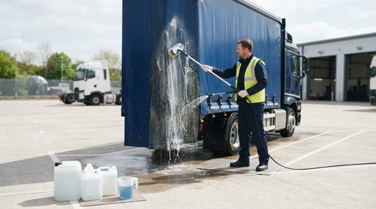 How to Choose and Apply Lorry Curtain Cleaner Chemical