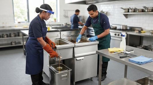 How to Clean Commercial Deep Fat Fryers Safely and Effectively
