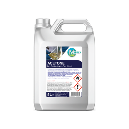 Acetone Zero Residue Virgin & Pure Solvent