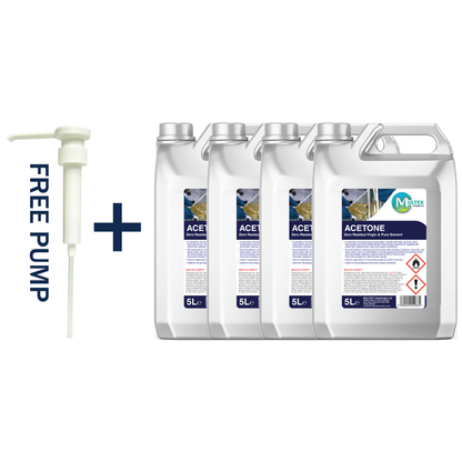 Acetone Zero Residue Virgin & Pure Solvent