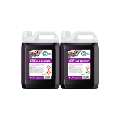 Multex Beer Line Cleaner 5L bundle - Professional heavy-duty sanitiser and degreaser for beer dispensing systems.