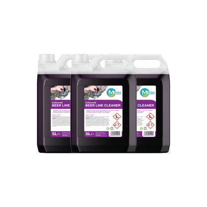 Multex Beer Line Cleaner 5L bundle - Professional heavy-duty sanitiser and degreaser for beer dispensing systems.