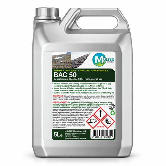 Multex BAC 50 benzalkonium chloride 50% – main professional product gallery image