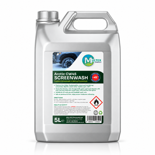 Multex Arctic CW45 concentrated screenwash — 5L product photo