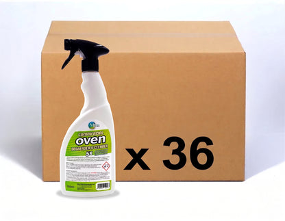 Heavy duty commercial oven degreaser and cleaner by Multex Chemicals for deep cleaning grills and hard surfaces.