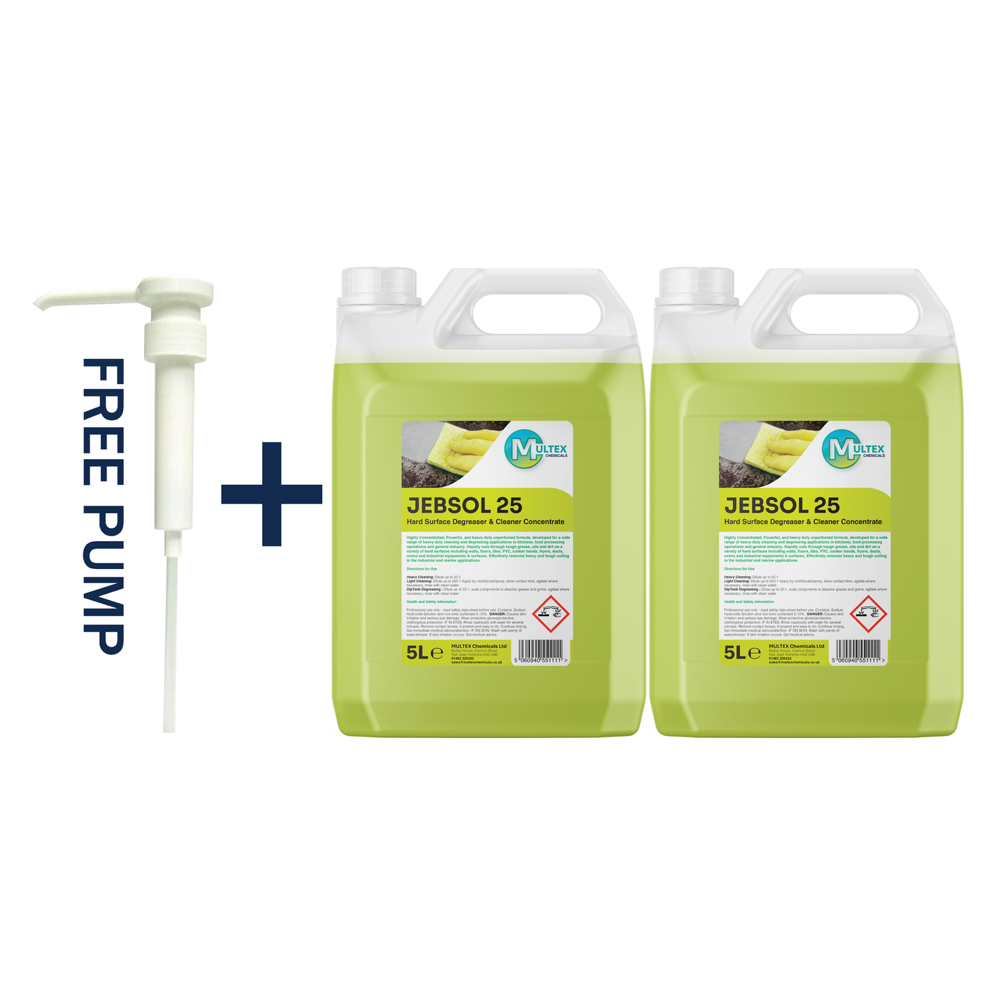 Jebsol 25 Hard Surface Degreaser & Cleaner Concentrate