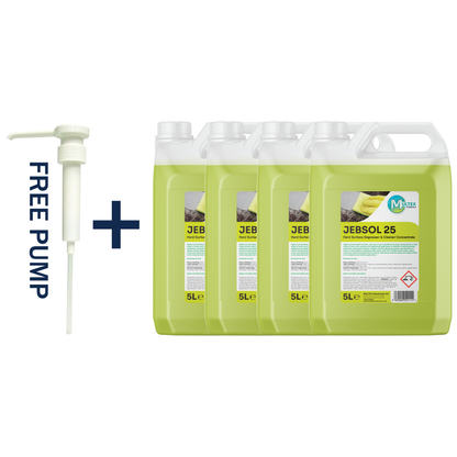 Jebsol 25 Hard Surface Degreaser & Cleaner Concentrate