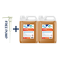 Multex Pine Gel Floor Cleaner 5L bundle - Concentrated sanitising gel for professional floor maintenance.