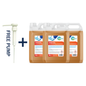Multex Pine Gel Floor Cleaner 5L bundle - Concentrated sanitising gel for professional floor maintenance.