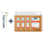Multex Pine Gel Floor Cleaner 5L bundle - Concentrated sanitising gel for professional floor maintenance.