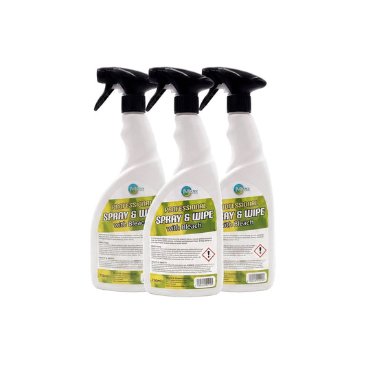 Professional Spray & Wipe with Bleach