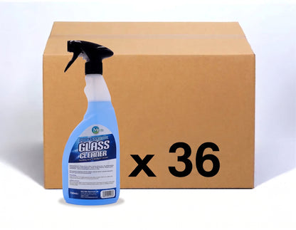Professional Pro Clean Supply glass and window cleaner spray with streak-free formula for spotless, streak-free household cleaning.