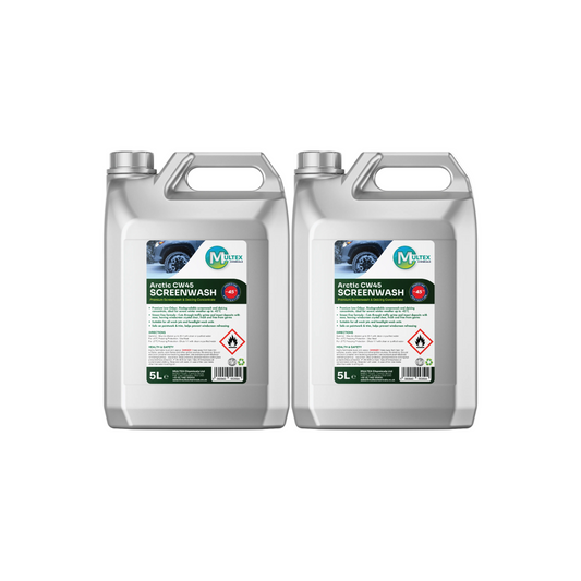 Extreme Sub-Zero Windscreen De-Icer & Bug Cleaner – Arctic CW45 Ultra-Concentrated Screenwash (-45°C)