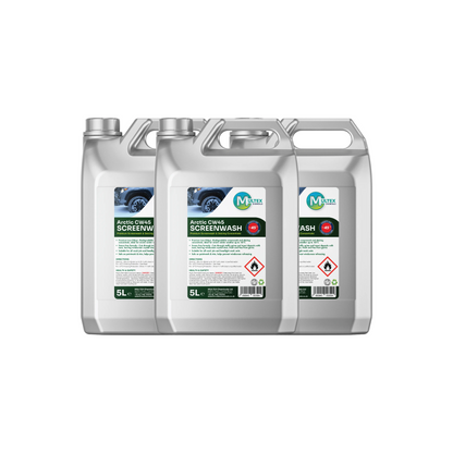 Extreme Sub-Zero Windscreen De-Icer & Bug Cleaner – Arctic CW45 Ultra-Concentrated Screenwash (-45°C)