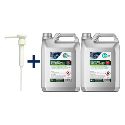 Extreme Sub-Zero Windscreen De-Icer & Bug Cleaner – Arctic CW45 Ultra-Concentrated Screenwash (-45°C)
