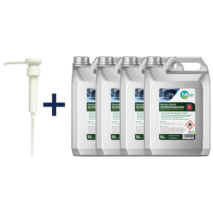 Extreme Sub-Zero Windscreen De-Icer & Bug Cleaner – Arctic CW45 Ultra-Concentrated Screenwash (-45°C)