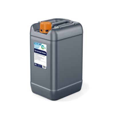 De-ionised Water – 5L & 25L — 25L trade drum