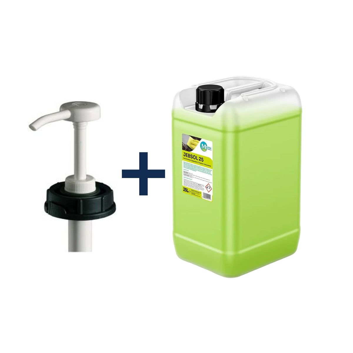 Jebsol 25 Hard Surface Degreaser & Cleaner Concentrate — 25L trade drum + 1 dosing pump (DIN61)