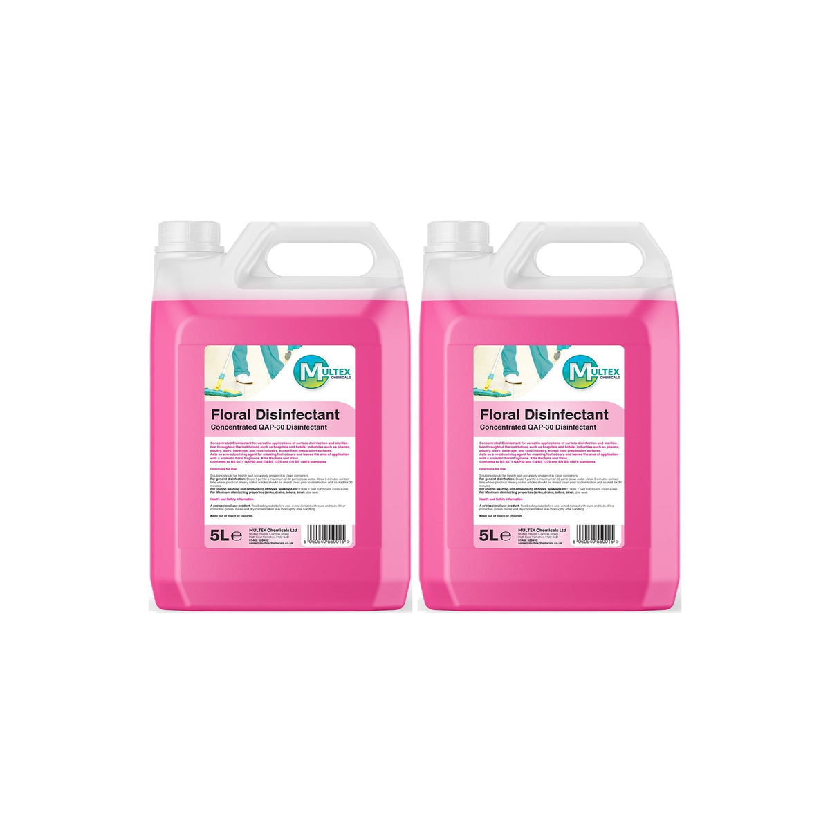Floral Disinfectant Concentrate – 5L & 25L — 2 × 5L bundle