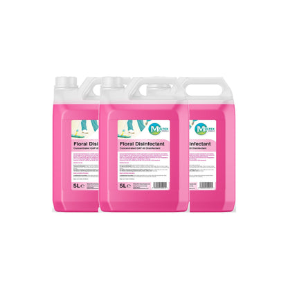Floral Disinfectant Concentrate – 5L & 25L — 3 × 5L bundle