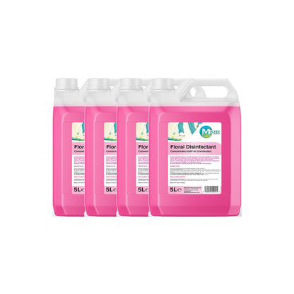 Floral Disinfectant Concentrate – 5L & 25L — 4 × 5L bundle
