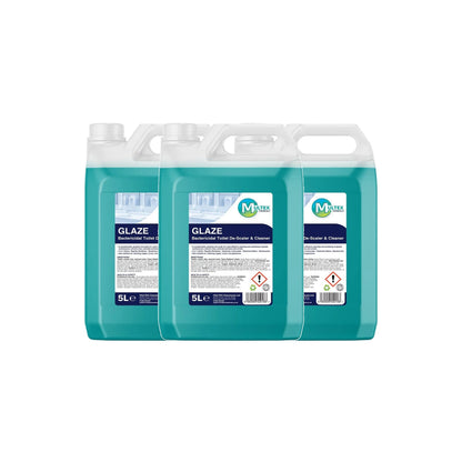 Glaze - Bactericidal Toilet Cleaner and Descaler — 3 × 5L bundle