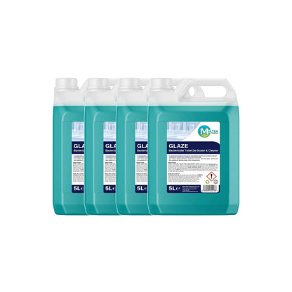 Glaze - Bactericidal Toilet Cleaner and Descaler — 4 × 5L bundle