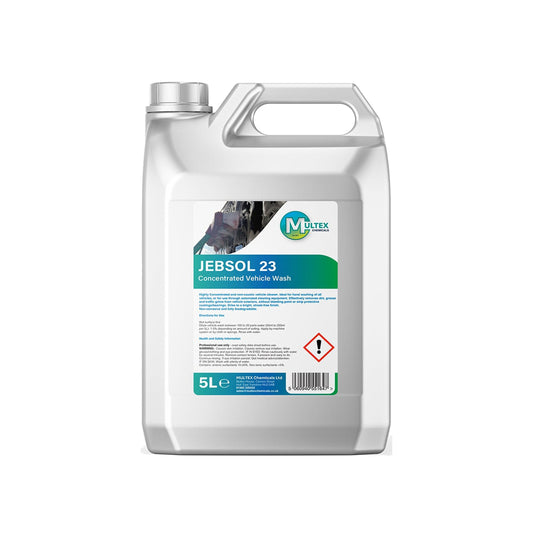 Jebsol 23 Concentrated Vehicle Wash – 5L & 25L — 5L