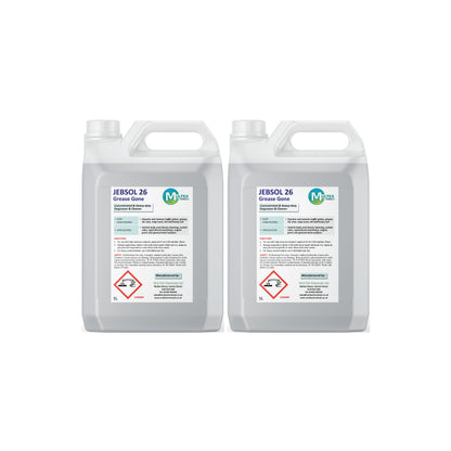 JEBSOL 26 Grease-Gone Concentrate – 5L & 25L — 2 × 5L bundle