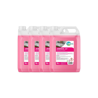 Jebsol 27 Multi-Surface Floor Cleaner – 5L & 25L — 4 × 5L bundle