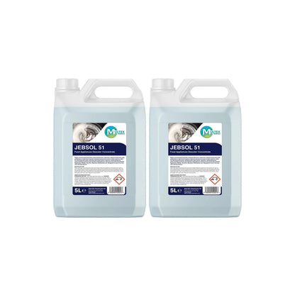 JEBSOL 51 Food Appliance Descaler Concentrate – 5L & 25L — 2 × 5L bundle
