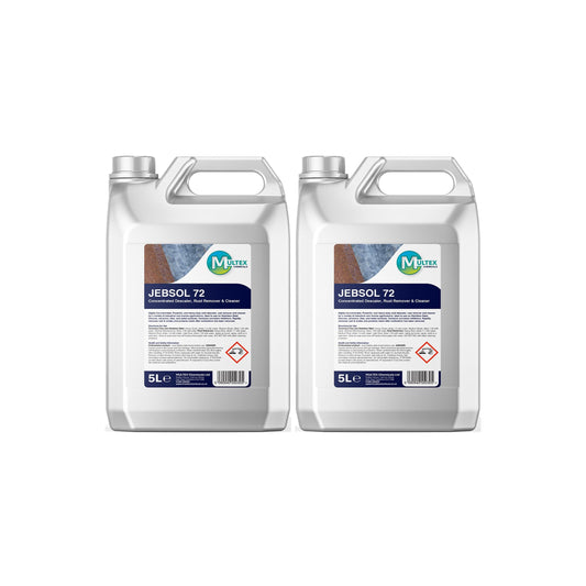 Jebsol 72 Rust Remover & Cleaner — 2 × 5L bundle