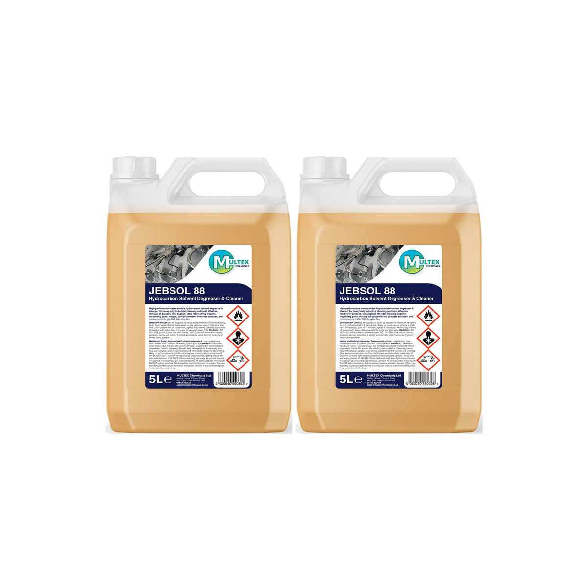 Jebsol 88 Solvent Degreaser – 5L & 25L — 2 × 5L bundle