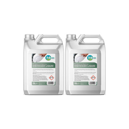 Commercial Machine Dishwash Liquid – 5L & 25L — 2 × 5L bundle