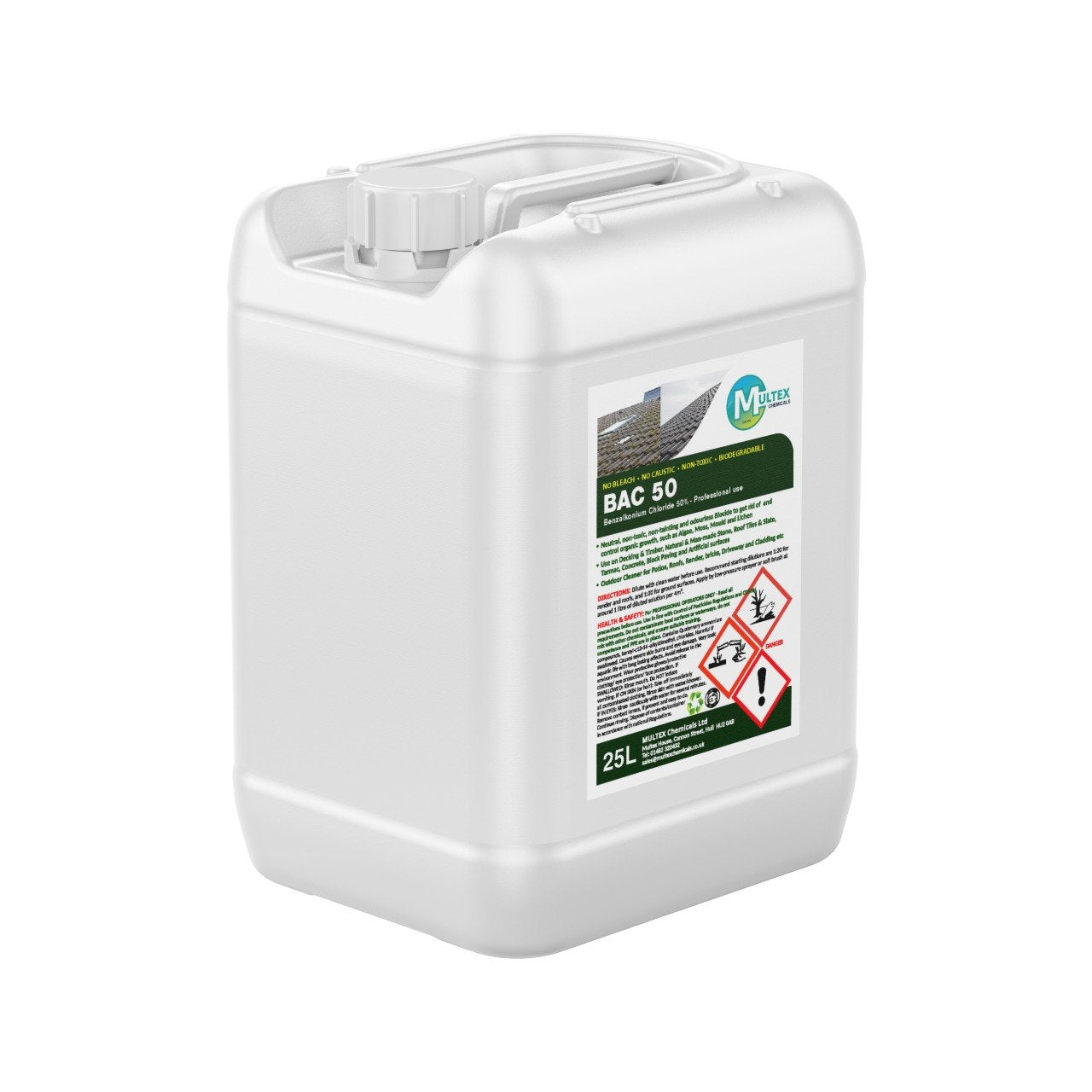 BAC 50 – Benzalkonium Chloride 50% Professional Biocide