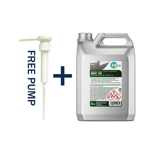 BAC 50 – Benzalkonium Chloride 50% Professional Biocide