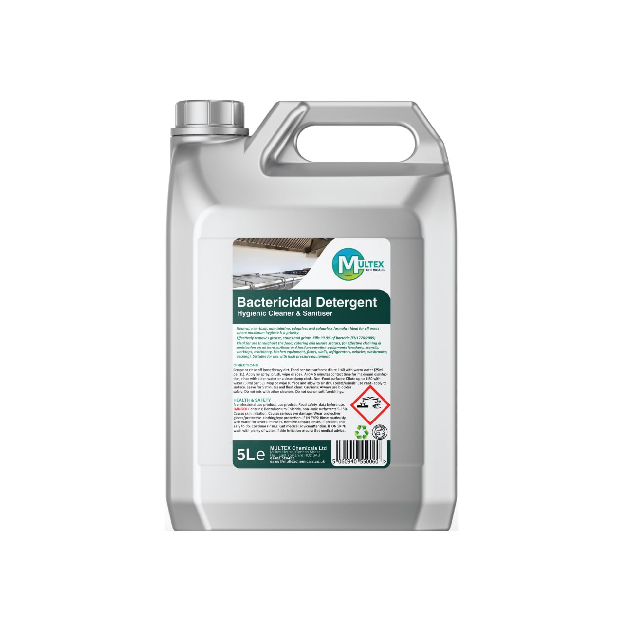 Bactericidal Detergent – Hygienic Cleaner & Sanitiser