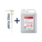 Multex Hydrochloric Acid 28% 5L - Heavy-duty descaler and concrete etching agent for industrial use.