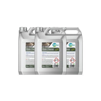 Multex Professional Oven Cleaner 5L - Heavy-duty thick clinging formula for ovens and griddles.