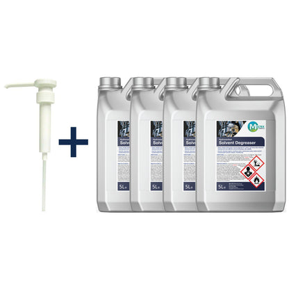 Multex Hydrocarbon Solvent Degreaser 5L - Industrial strength tar and heavy grease remover.