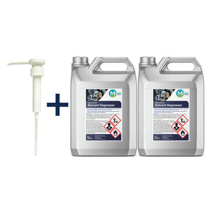 Multex Hydrocarbon Solvent Degreaser 5L - Industrial strength tar and heavy grease remover.