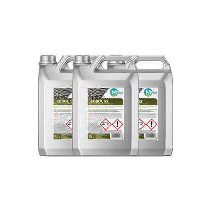 Jebsol 52 5L bundle - Professional super-concentrated industrial descaler and concrete etching agent.