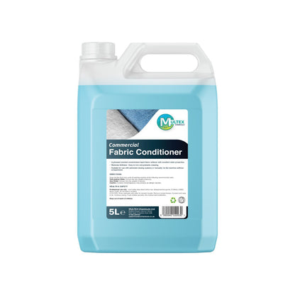 Multex Professional Fabric Conditioner 5L - Concentrated spring fragrance for commercial laundry.