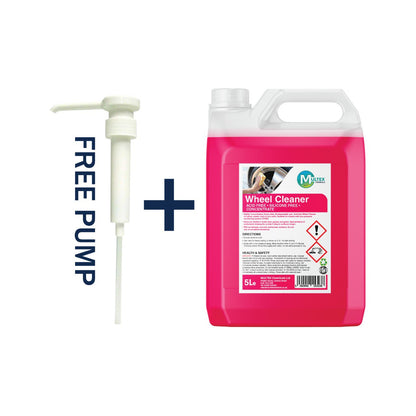 Multex Wheel Cleaner 5L bundle - Professional acid-free and silicone-free alloy wheel cleaner.